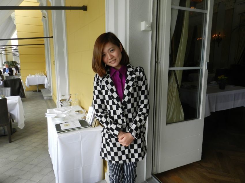 Journalistin Lily Dai aus Shanghai gefällt die Sauberkeit und Ruhe in Luzern.